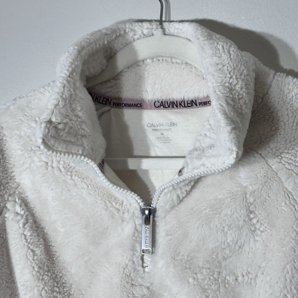 Calvin Klein Performance Fleece Pullover Women’s Size M EXCELLENT CONDITION - Picture 4 of 9